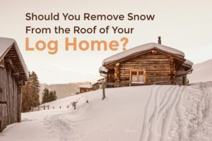 remove-snow-from-roof-log-home